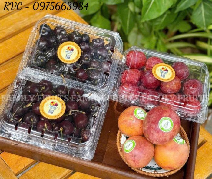 Hộp nhựa trái cây