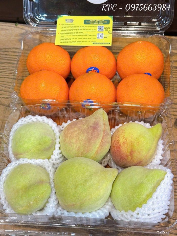 Hộp nhựa trái cây 1kg